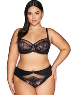 Трусы бразилиана Ava INTENSE 2122 brazilian Black