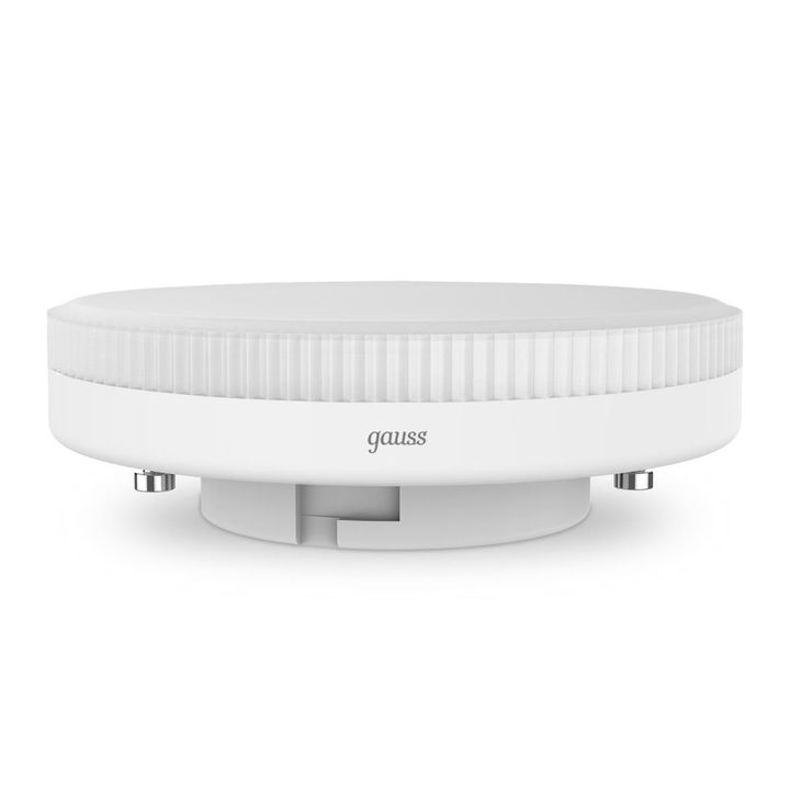 Лампа светодиодная Gauss GX53 6W 3000K матовая 108008106