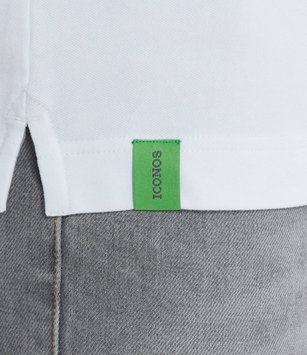 Поло La Martina - белый(YMP320 PK001)