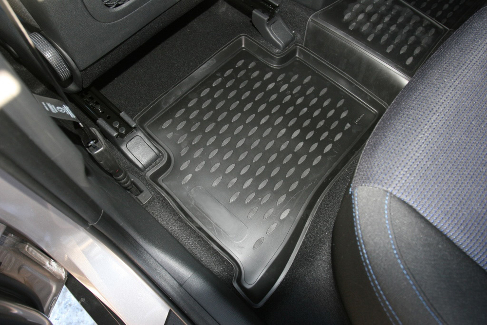 Коврики Standard, 3D в салон HYUNDAI Tucson, 2015- , 4 шт. (полиуретан, чёрные) Element.CARHYN00001
