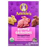 Annie's Homegrown, Organic Baked Bunny Graham Snacks, Neapolitan , 7.5 oz (213 g)