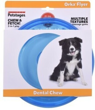 Petstages игрушка для собак "ОРКА летающая тарелка" 22 см