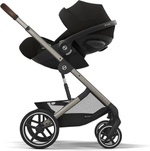 Коляска Cybex Balios S Lux TPE complete Cloud G Magic Black Base G 4 в 1 Seashell Beige с дождевиками