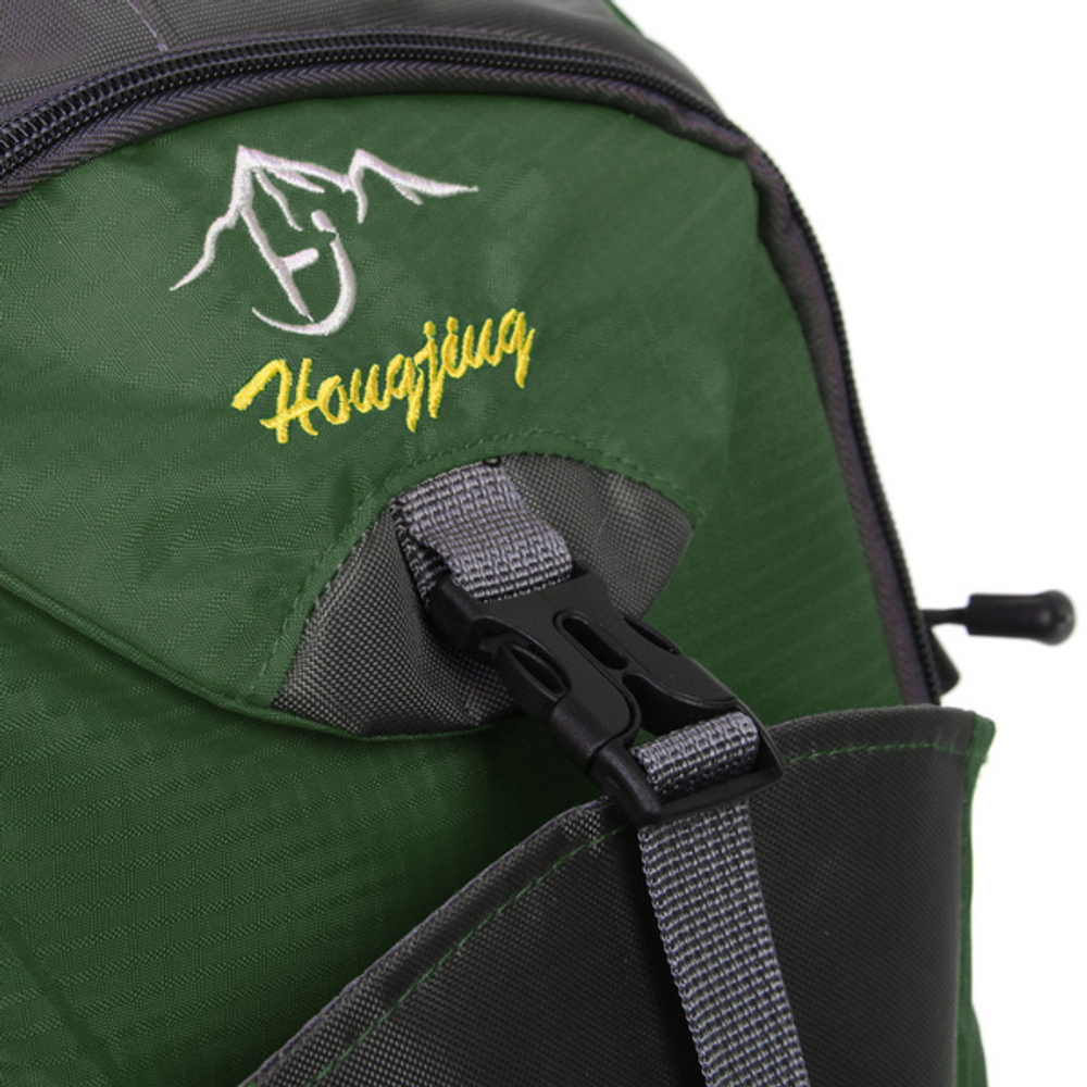 Рюкзак туристический 30л, цвет зелено-серый 3301