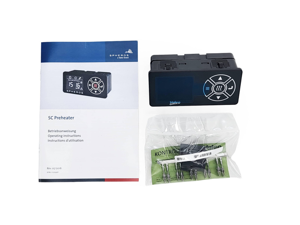 Пульт управления Pre-selection timer SC Preheater, Spheros, Webasto, Valeo 11122850A
