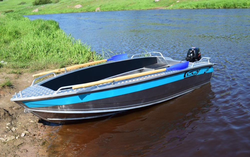Алюминиевая лодка WELLBOAT-410