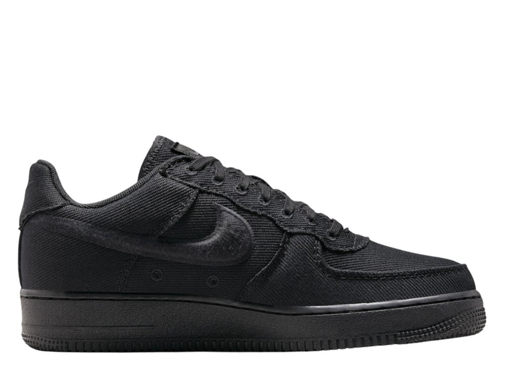 Баскетбольные кроссовки Nike Air Force 1 Low Canvas Shoes Black