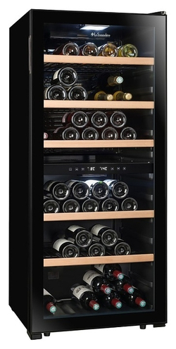 Винный шкаф La Sommeliere LS102DZBLACK