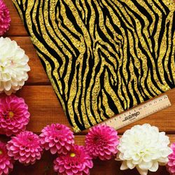 Ткань таффета золотая шкура