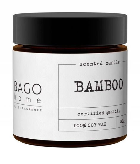 Бамбук, ароматическая свеча, Bago home