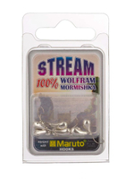 Мормышка Helios вольфрамовая Чесночинка с отверстием 3,5мм 0,85гр Sil (MW-1535-Sil)