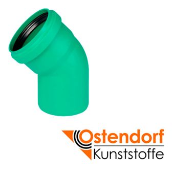 Полипропиленовые отводы для наружной канализации KG 2000 Ostendorf