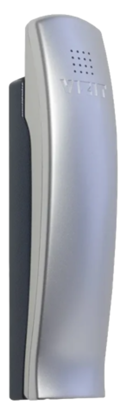 УКП-7М Трубка переговорная с регулировкой громкости вызова, цвет серебристый металлик