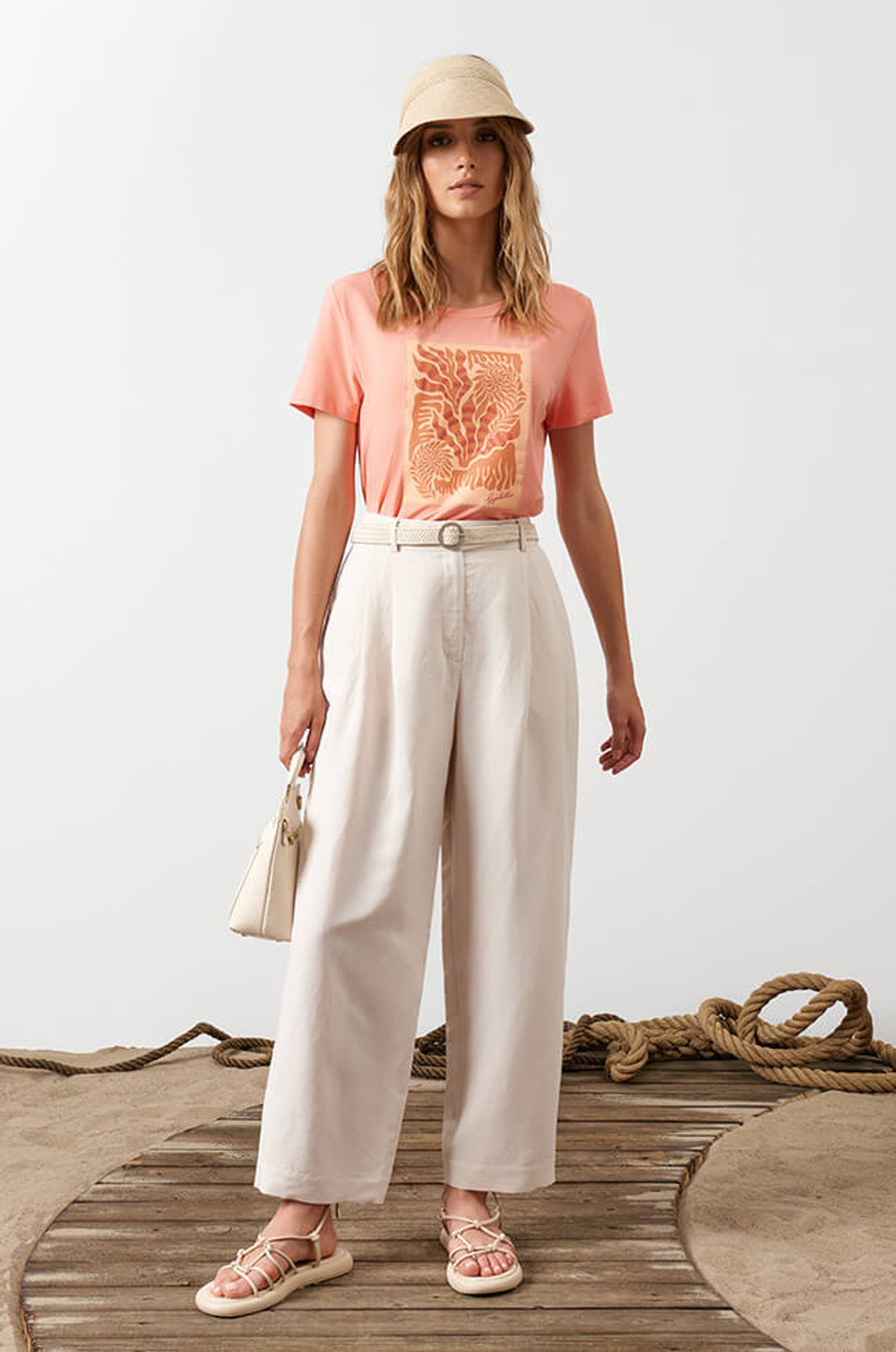 22974 Джемпер женский (коралловый)