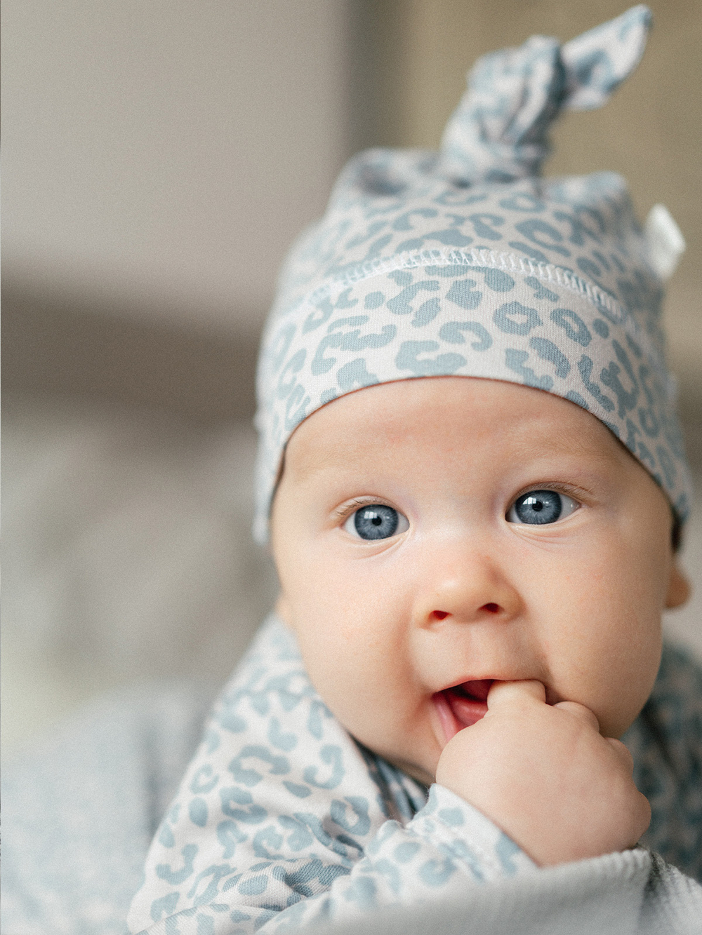 Шапочка Mjölk Blue Leopard