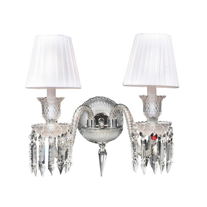 Настенный светильник  Delight Collection Baccarat 2 clear