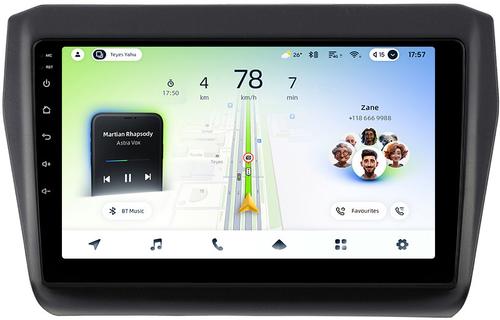 Магнитола для Suzuki Swift 5 2016-2023 (рамка матовая) - Teyes CC4L-DTS монитор 9" IPS, Android 14, Быстрая, Snapdragon 662, CarPlay, 4G SIM-слот
