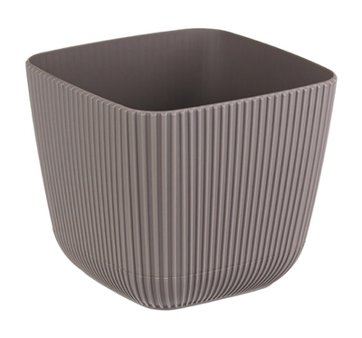 Кашпо ПИКАНТО квадратное 150мм*150мм 1,8 л с пристегнутым поддоном