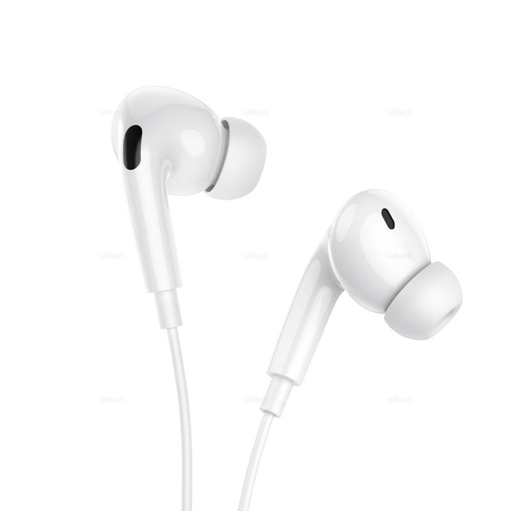 Проводные наушники для Lightning Hoco M111 Pro (white)