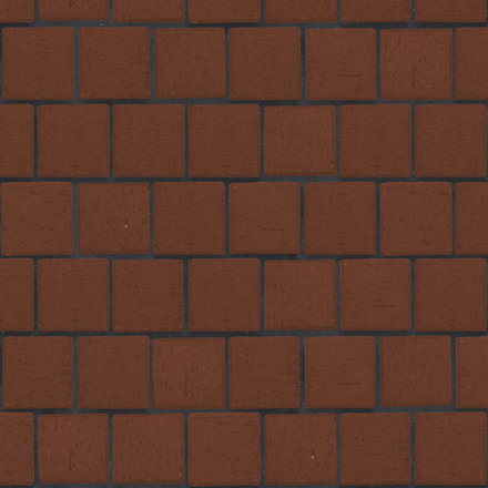 ЛСР, Эдинбург, квадро (под распил), 100x100x50 - Клинкерная тротуарная брусчатка