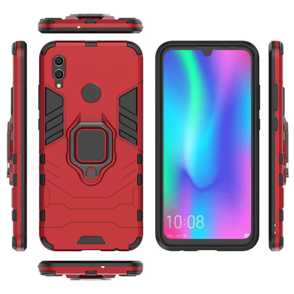 Противоударный чехол с кольцом Panther Case для Huawei Honor 10 Lite / P Smart 2019