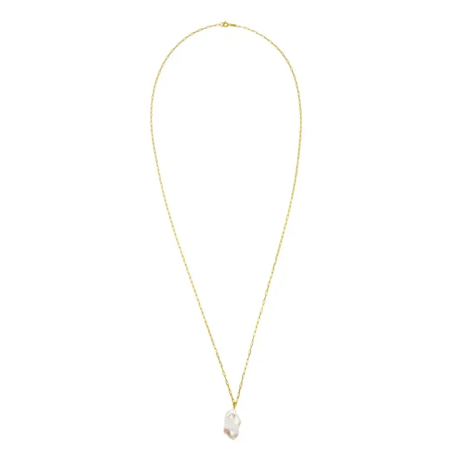 Колье Pearl Charm On A Necklace Chain