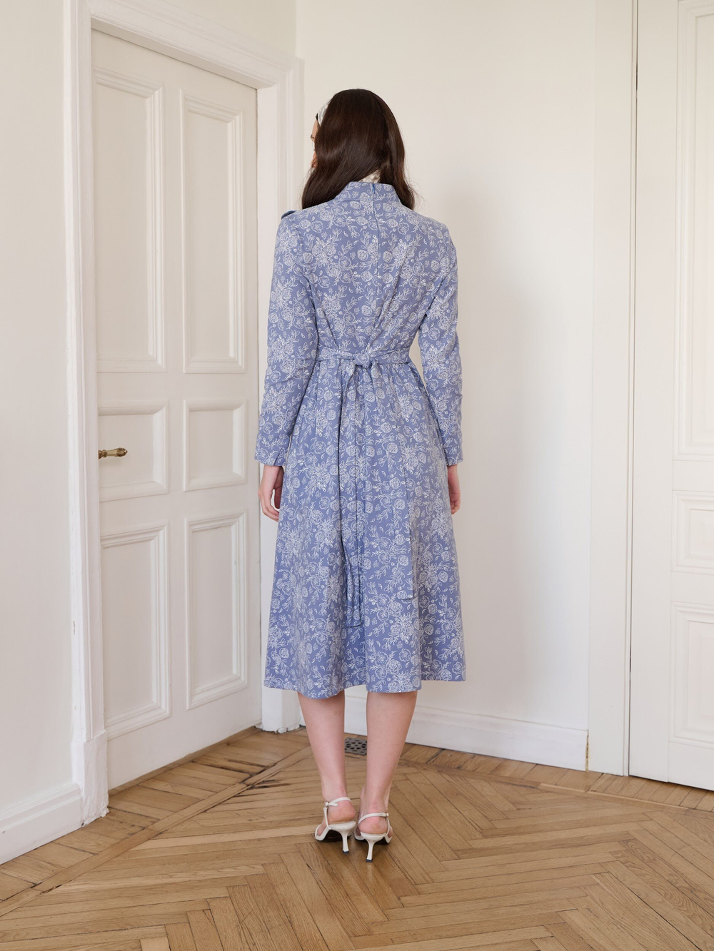 Платье с рукавом длинное