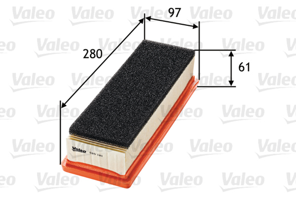 VALEO - 585181-VAL - Air Filter