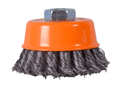 Щётка чашечная для УШМ, крученая, 75 мм Вихрь