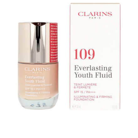 Clarins Everlasting Youth Fluid Тональный флюид с легкой тающей текстурой