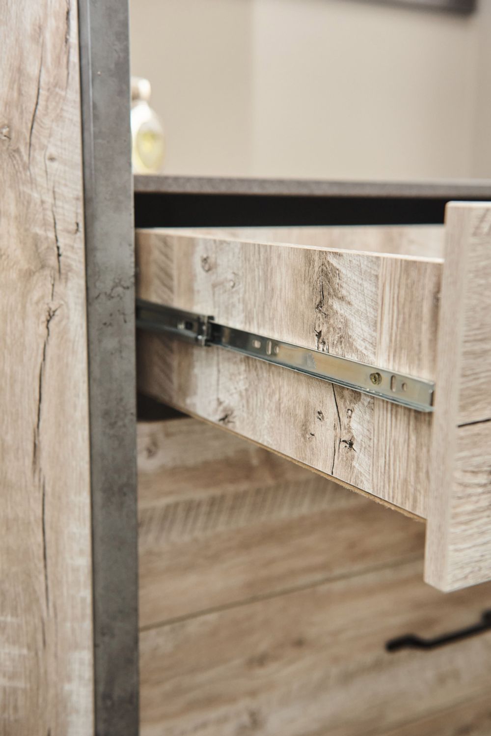 Коллекция Клео Комод Дуб Юкон/Ателье темное (Набор)