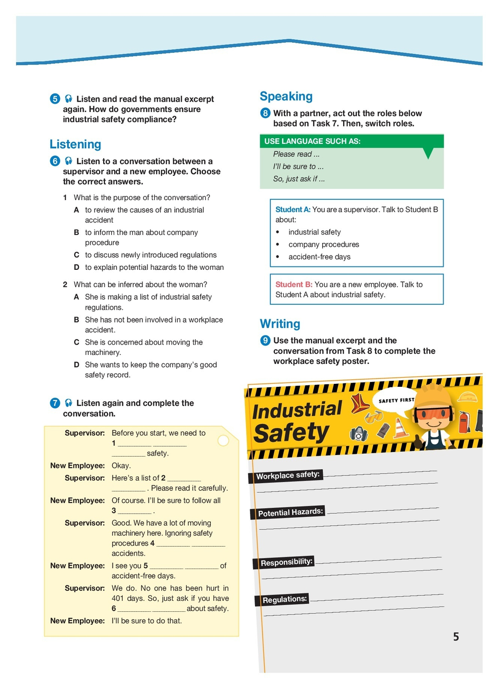 Industrial Safety - промбезопасность -  Student's Book with digibook app. Учебник (с ссылкой на электронное приложение)