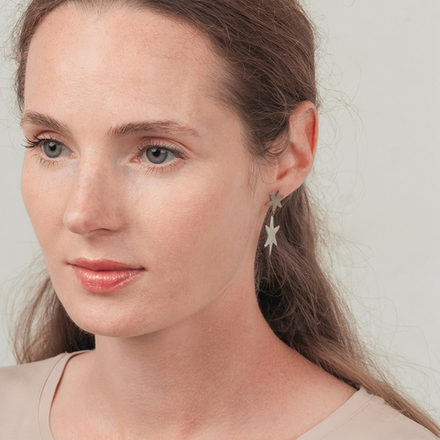 Серьги Fiore Luna Звезды ALE0194-S