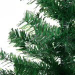 Ёлка «Серебряная дымка» 60 см, ПВХ зеленый с серебром (60 веток)