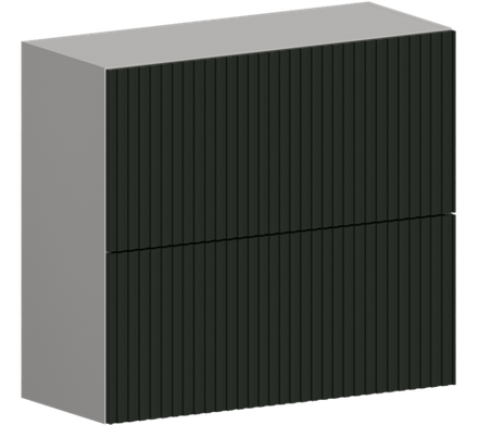 Кухня Модуль ШВГ 801Г Вотан / Насыщенно-зеленый