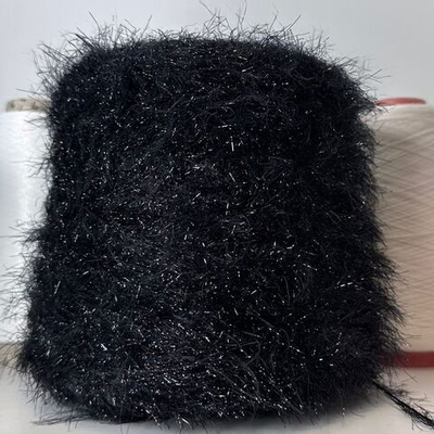 CUT LUX - Cofil; 100% микрофибра, люрех черный; 330м/100гр; col.13519 Nero, цвет: черный; S719