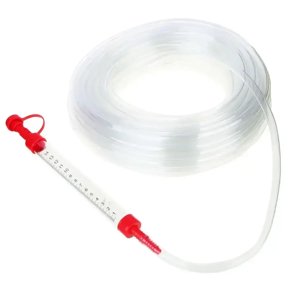 Гидроуровень строительный 25м, ЕРМАК,трубка 8 мм, водяной уровень гидростатический строительный