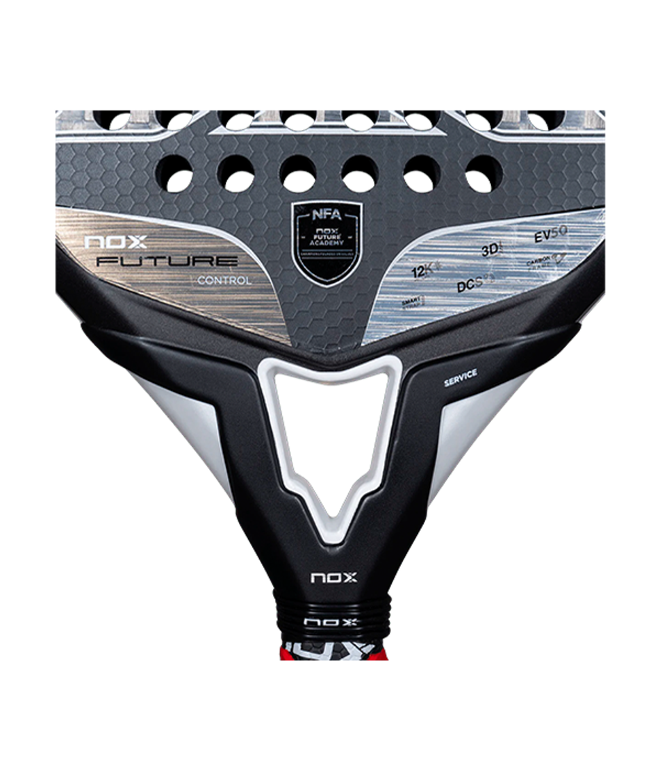 Ракетка NOX Future Control 12K Alum NFA 2025 — точность и стабильность