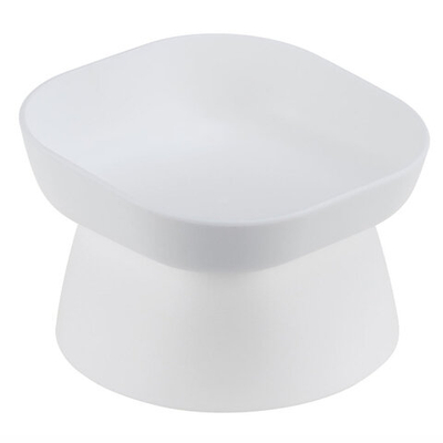 Миска для животных 0,2л "Квадро", цвет белый