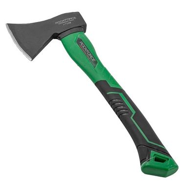 Топор с фиберглассовой ручкой и резиновой противоскользящей накладкой 500гр. RockForce RF-A7005