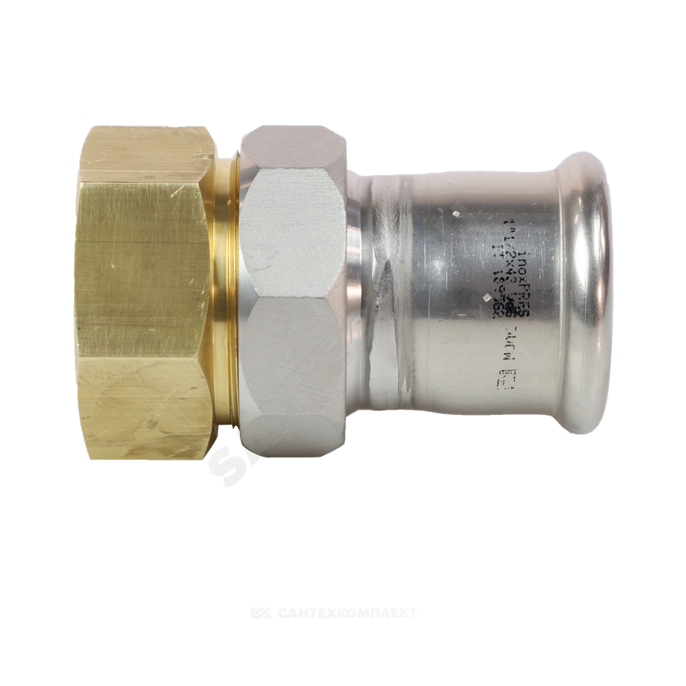 Муфта разъемная сталь нерж AISI 316L Дн 28х3/4" Ру16 пресс/ВР Inoxpres RM 184028343