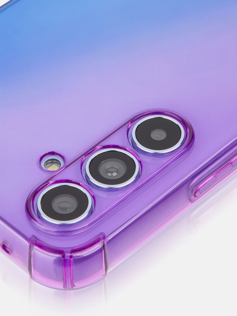 Чехол ROSCO для Samsung Galaxy A54 (арт.SS-A54-HARD-TPU-VIOLET-BLUE )