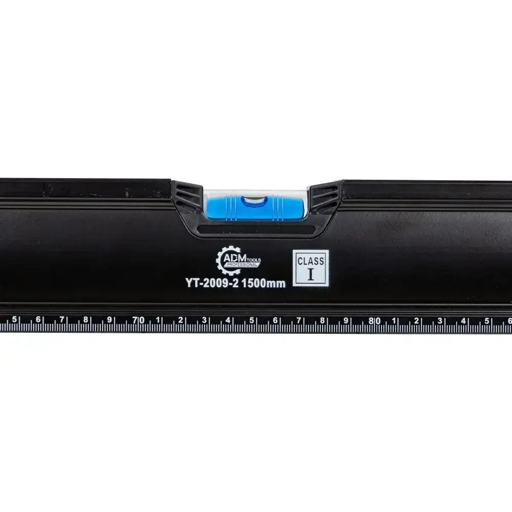 Уровень магнитный 150см, 3 глазка, двухручный, фрезерованный