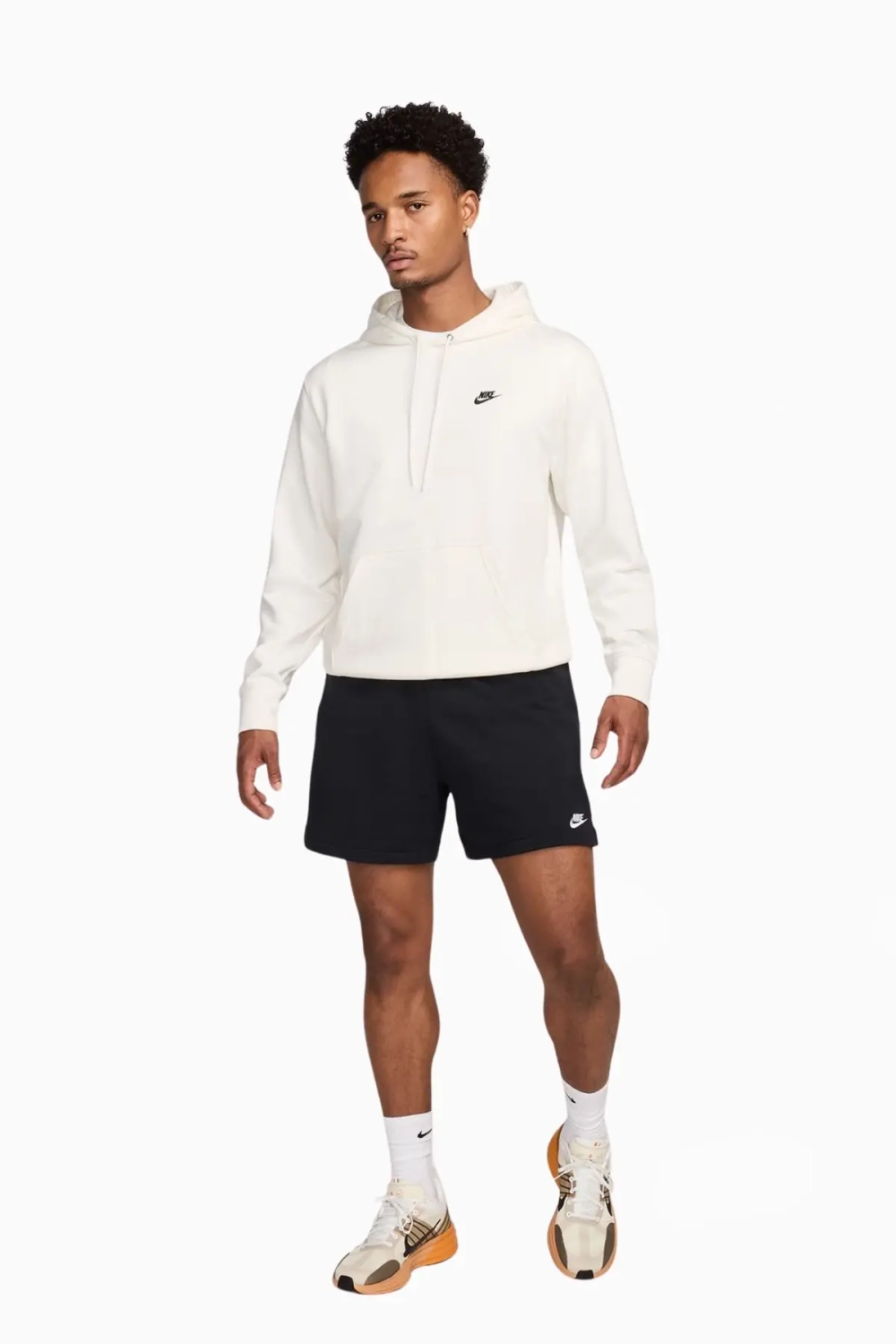 Кофта Nike Club Fleece - бежевый