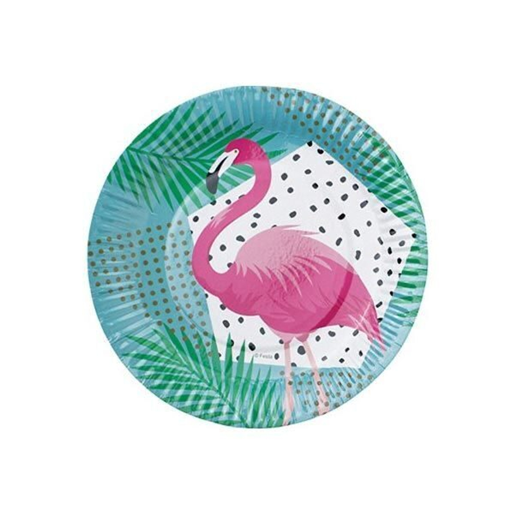 Тарелки малые Фламинго, 6 шт, 17 см
