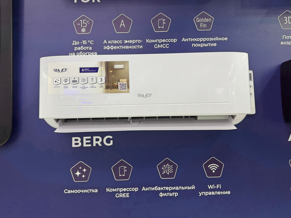 Сплит-система инверторного типа SHUFT Berg DC SFTOI-07HN1_24Y комплект