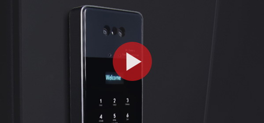 Стальная дверь "Амстердам" (биометрический замок Y23). Заказная модель.