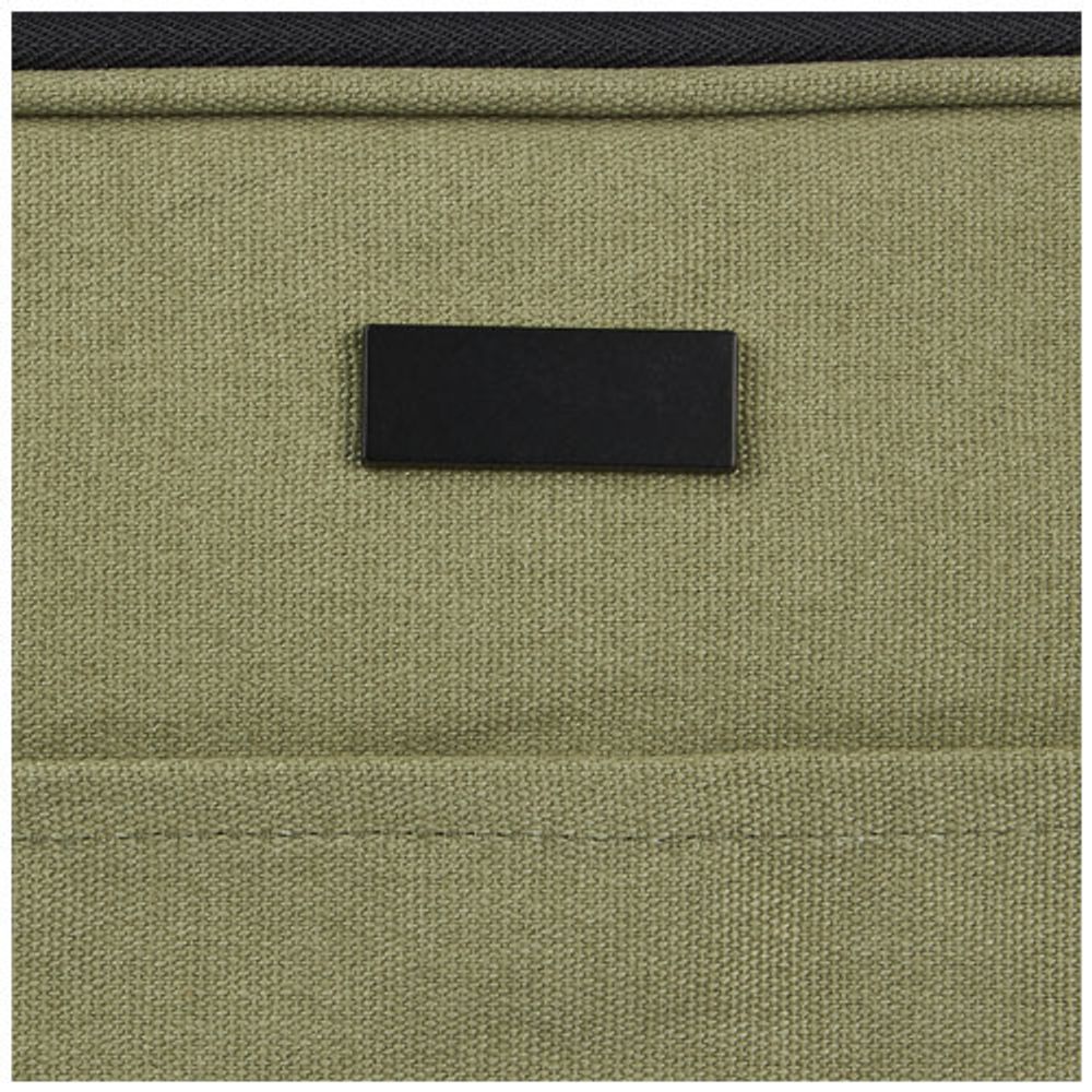 Чехол для 14-дюймового ноутбука Joey объемом 2 л из брезента, переработанного по стандарту GRS