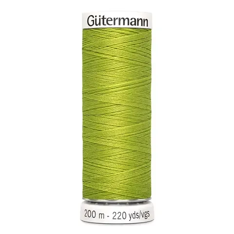 Нить Sew-All 200 м, Gutermann, 616 люминесцентный лайм