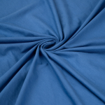 Кулирная гладь, 95% хлопок, 5% ПУ(эластан), 180 гр/м2, т.голубой (12521)